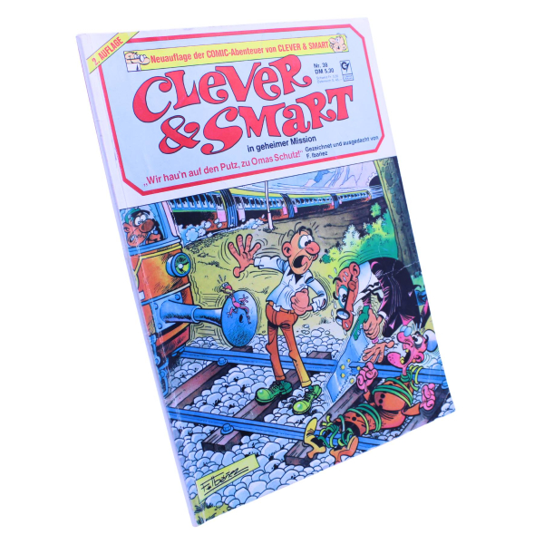 Clever & Smart Comic Album Nr. 38 (1989, 2. Auflage) – Wir hau’n auf den Putz, zu Omas Schutz!